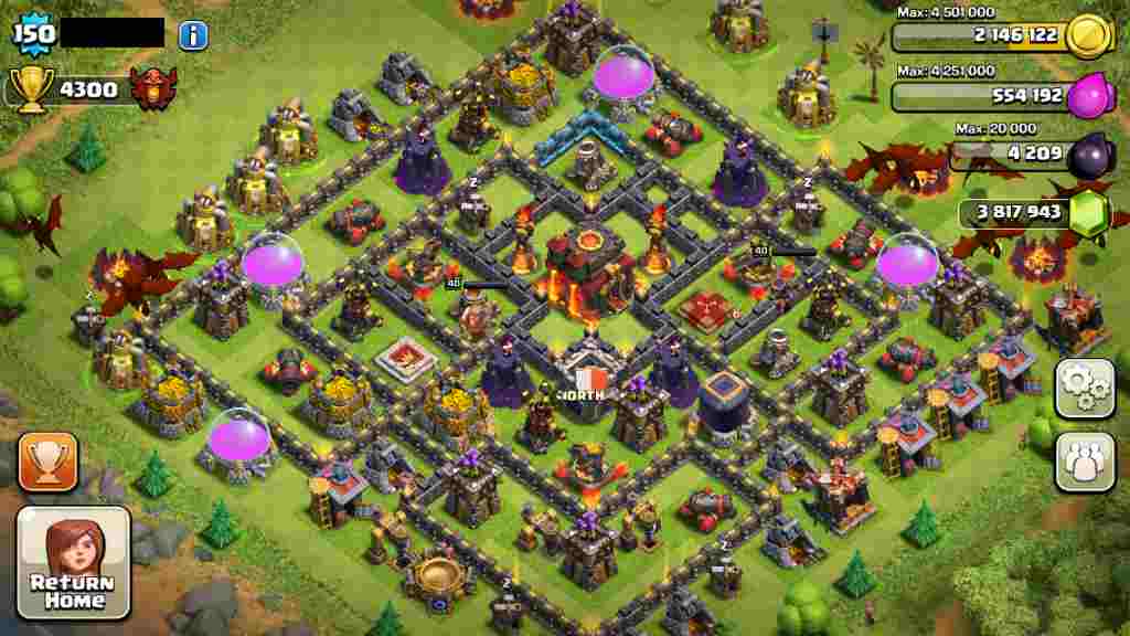 Hình ảnh game Clash of Clans in Clash of Clans Hình ảnh game Clash of Clans in Clash of Clans