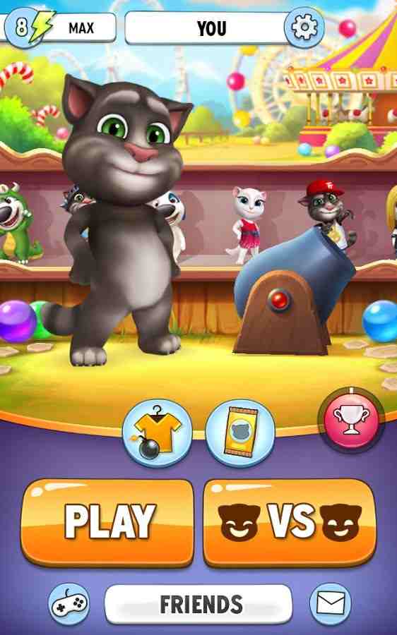 Hình ảnh game Talking Tom Bubble Shooter in Talking Tom Bubble Shooter Hình ảnh game Talking Tom Bubble Shooter in Talking Tom Bubble Shooter