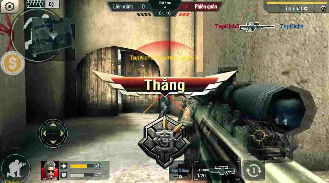 Hình ảnh tai game tap kich in Tập Kích Hình ảnh tai game tap kich in Tập Kích