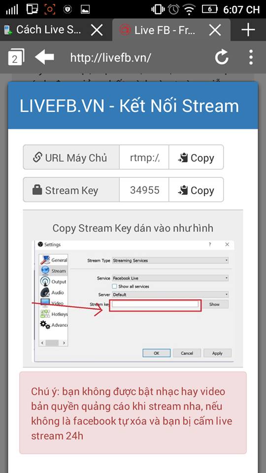 Hình ảnh cai dat live stream man hinh truc tiep tren facebook in Hướng dẫn Live Stream Video màn hình điện thoại trực tiếp trên Facebook Hình ảnh cai dat live stream man hinh truc tiep tren facebook in Hướng dẫn Live Stream Video màn hình điện thoại trực tiếp trên Facebook