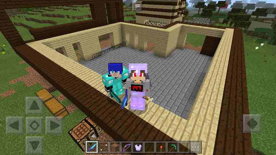Hình ảnh game Minecraft in Minecraft Hình ảnh game Minecraft in Minecraft