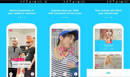 Hình ảnh ung dung v live in V Live Hình ảnh ung dung v live in V Live