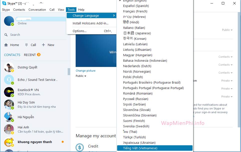 Hình ảnh ung dung Skype in Skype Hình ảnh ung dung Skype in Skype