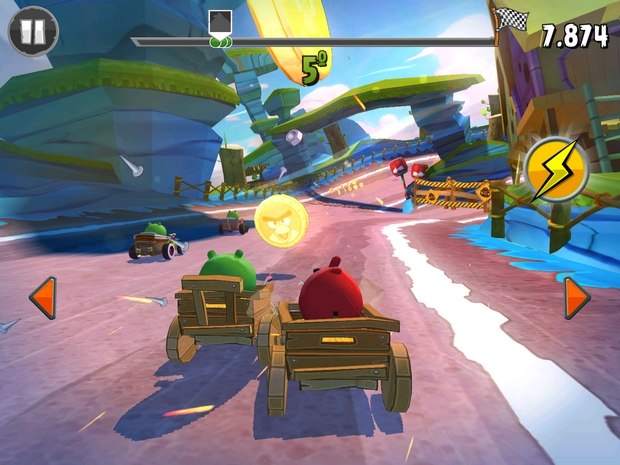 Hình ảnh game Angry Birds Go in Angry Birds Go! Hình ảnh game Angry Birds Go in Angry Birds Go!
