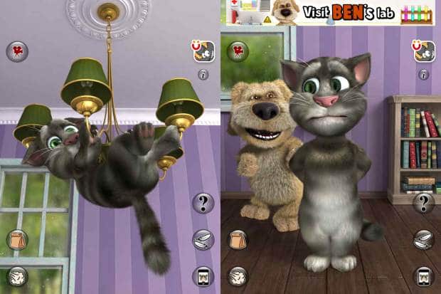 Hình ảnh game Talking Tom Cat mobile in Talking Tom Cat Hình ảnh game Talking Tom Cat mobile in Talking Tom Cat
