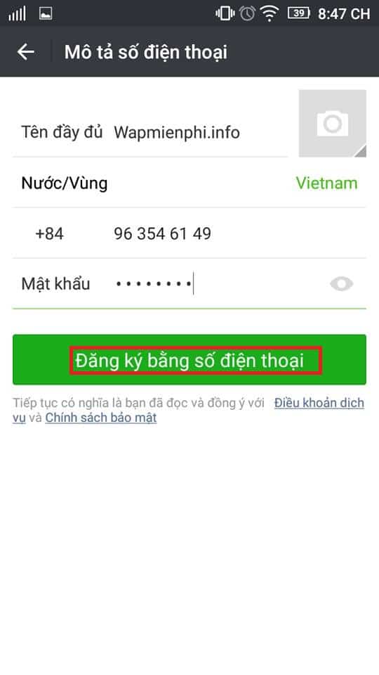 Hình ảnh huong dan dang ky nick cf mobile 1 in Hướng dẫn đăng ký và đăng nhập CF Mobile Hình ảnh huong dan dang ky nick cf mobile 1 in Hướng dẫn đăng ký và đăng nhập CF Mobile