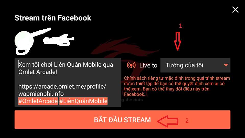 Hình ảnh meo live stream voi Omlet Arcade in Hướng dẫn Live Stream chơi game trên Facebook, Youtube với Omlet Arcade