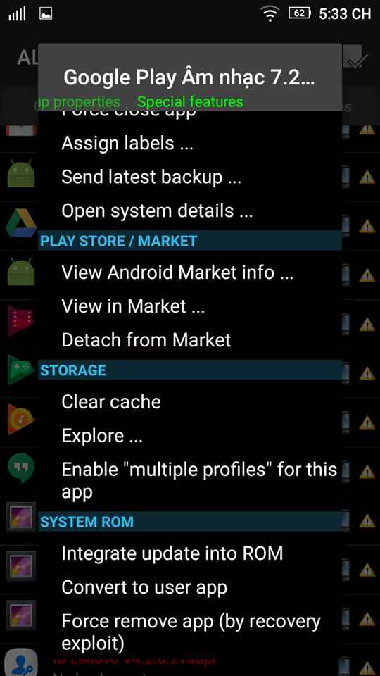 Hình ảnh ung dung Titanium Backup PRO in Titanium Backup PRO Hình ảnh ung dung Titanium Backup PRO in Titanium Backup PRO