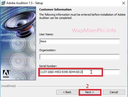 Hình ảnh cai dat Adobe Audition full in Adobe Audition