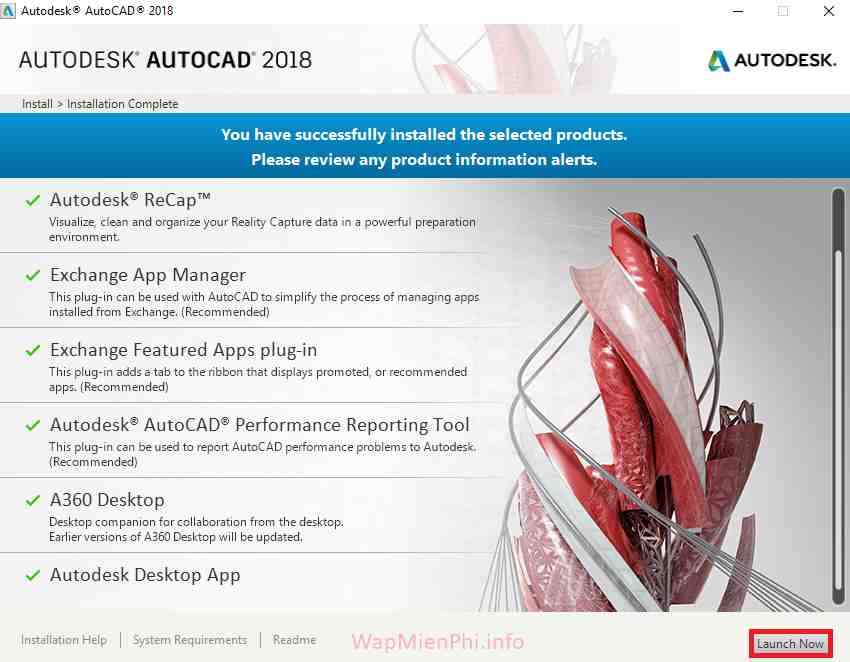 Hình ảnh huong dan cai autocad 2018 in AutoCAD 2018 Hình ảnh huong dan cai autocad 2018 in AutoCAD 2018