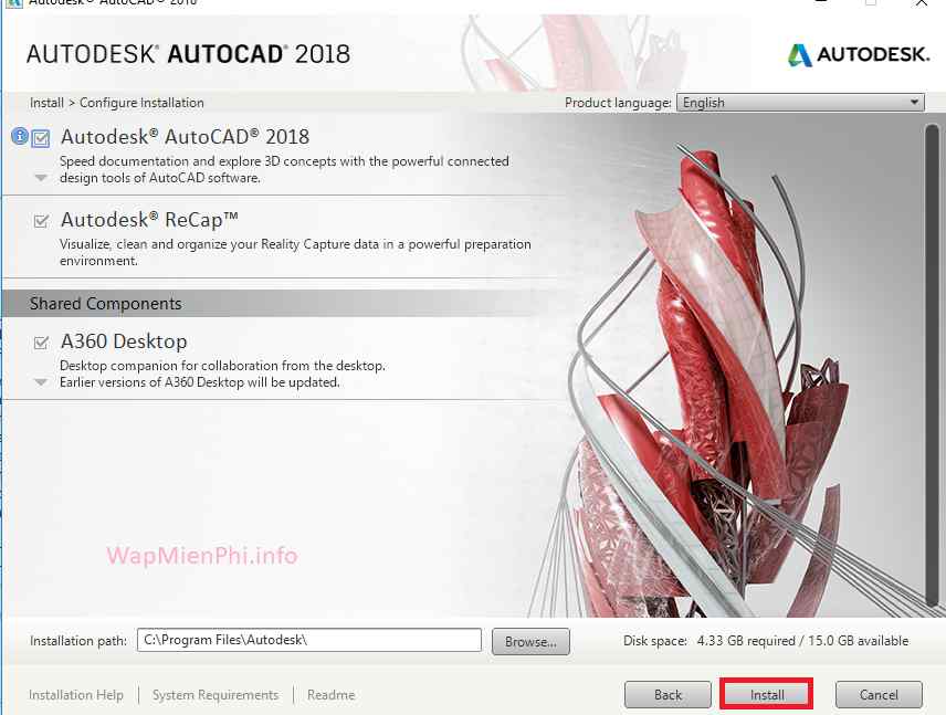 Hình ảnh huong dan cai dat autocad 2018 in AutoCAD 2018 Hình ảnh huong dan cai dat autocad 2018 in AutoCAD 2018
