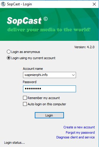 Hình ảnh download SopCast in SopCast Hình ảnh download SopCast in SopCast