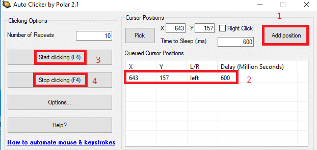 Hình ảnh huong dan su dung auto click in Auto Click Hình ảnh huong dan su dung auto click in Auto Click