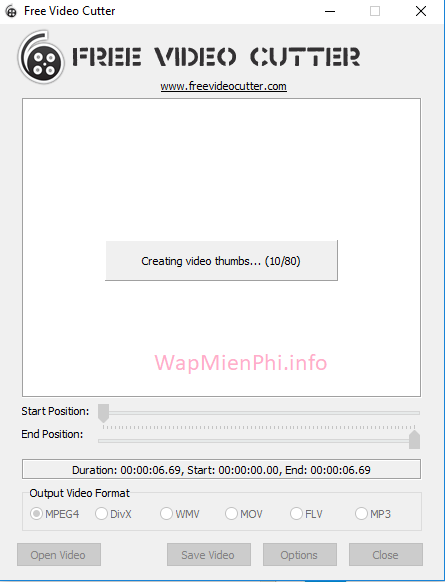 Hình ảnh tai free video cutter in Free Video Cutter Hình ảnh tai free video cutter in Free Video Cutter