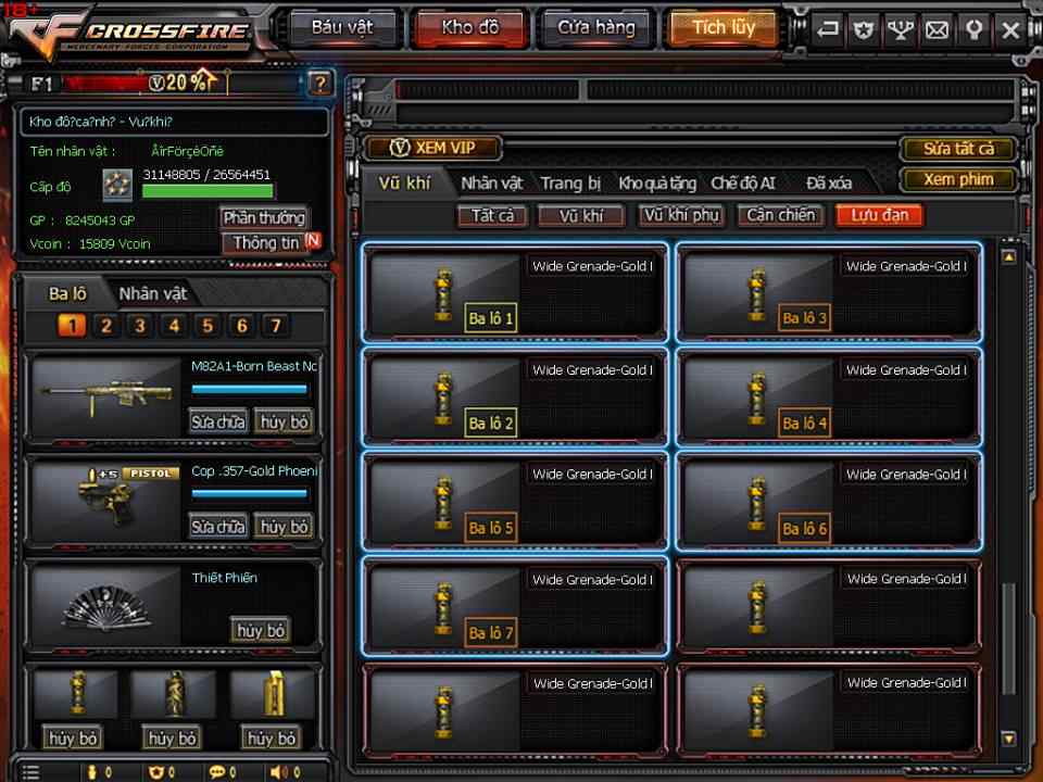 Hình ảnh tai game cf in Đột Kích Hình ảnh tai game cf in Đột Kích