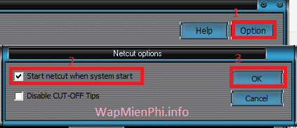 Hình ảnh cach dung NetCut in NetCut Hình ảnh cach dung NetCut in NetCut