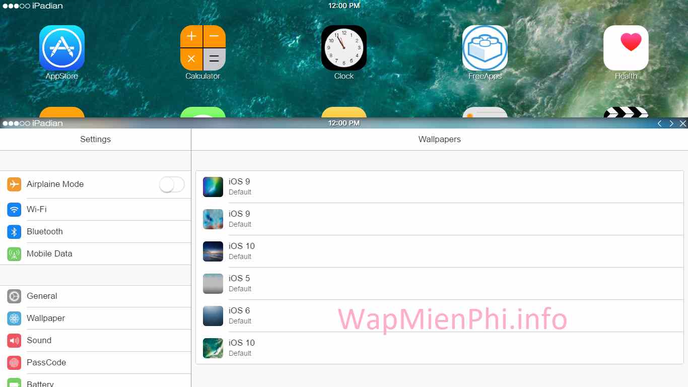 Hình ảnh phan mem iPadian in iPadian Hình ảnh phan mem iPadian in iPadian