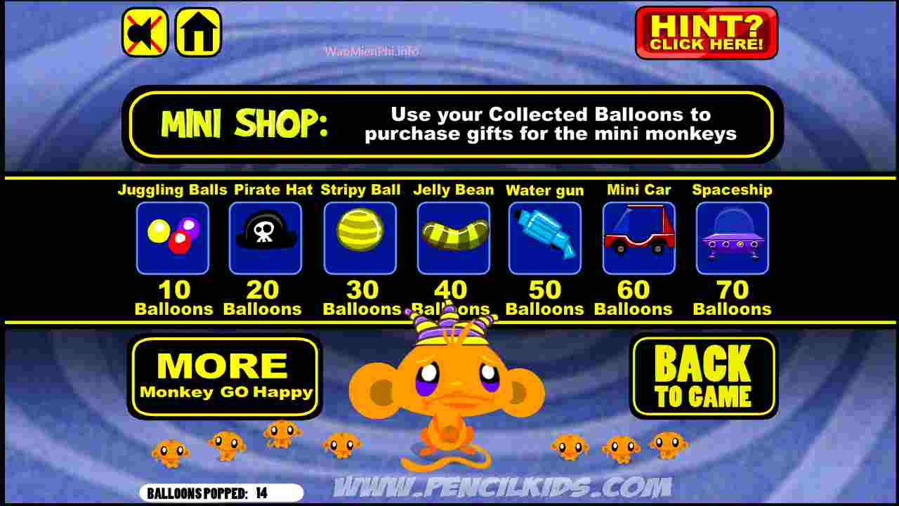 Hình ảnh choi game khi buon 2 in Chú Khỉ Buồn 2 Hình ảnh choi game khi buon 2 in Chú Khỉ Buồn 2