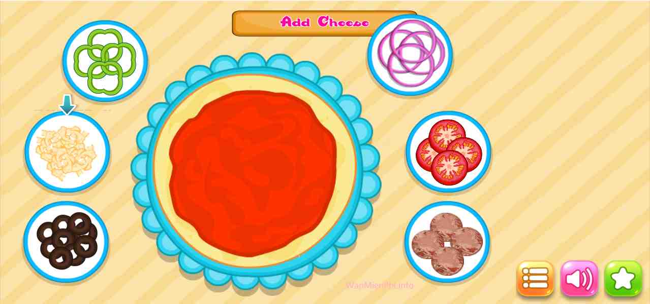 Hình ảnh game lam banh Pizza in Làm Bánh Pizza Hình ảnh game lam banh Pizza in Làm Bánh Pizza