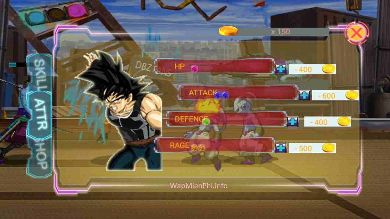 Hình ảnh choi game Dragon Ball 2.9 in 7 Viên Ngọc Rồng 2.9 Hình ảnh choi game Dragon Ball 2.9 in 7 Viên Ngọc Rồng 2.9