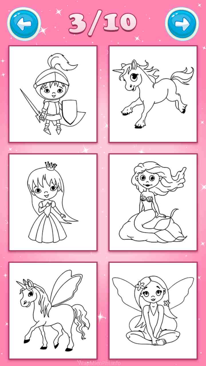 Hình ảnh tai game To Mau Cong Chua in Tô Màu Công Chúa Hình ảnh tai game To Mau Cong Chua in Tô Màu Công Chúa