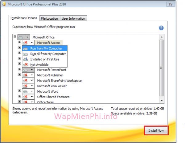 Hình ảnh cach dung key Office 2010 in Key Office 2010 - Hướng dẫn kích hoạt bản quyền miễn phí