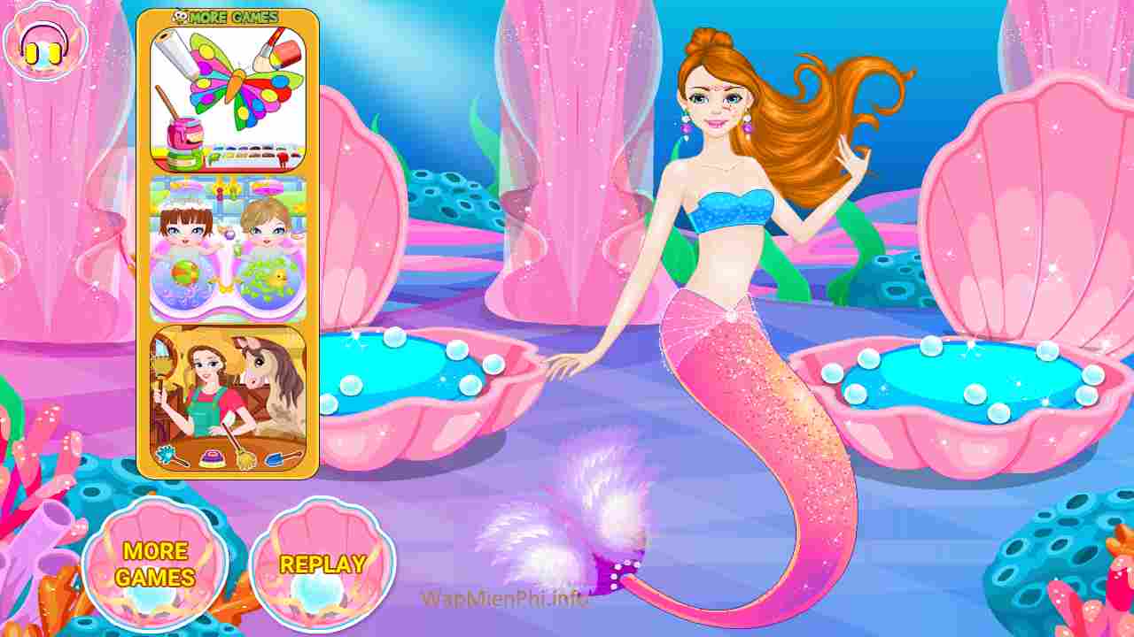 Hình ảnh game Nang Tien Ca in Nàng Tiên Cá Hình ảnh game Nang Tien Ca in Nàng Tiên Cá