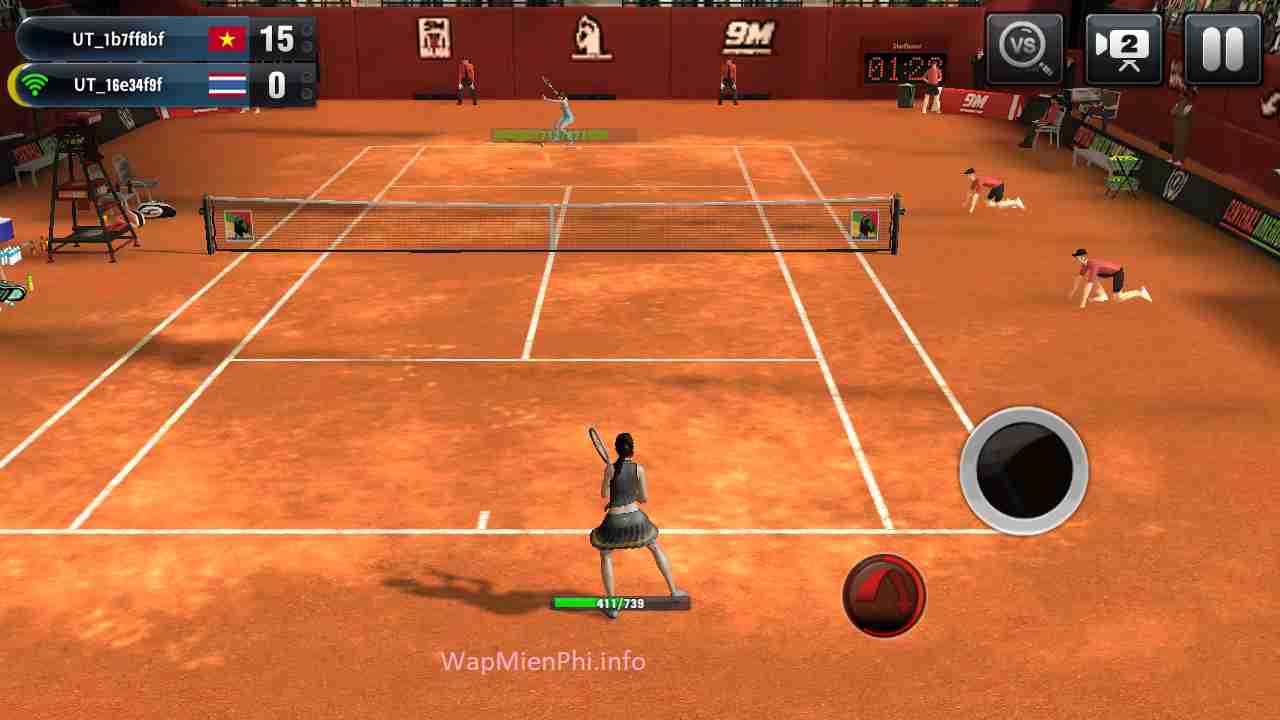 Hình ảnh game Tennis Online in Tennis Online Hình ảnh game Tennis Online in Tennis Online